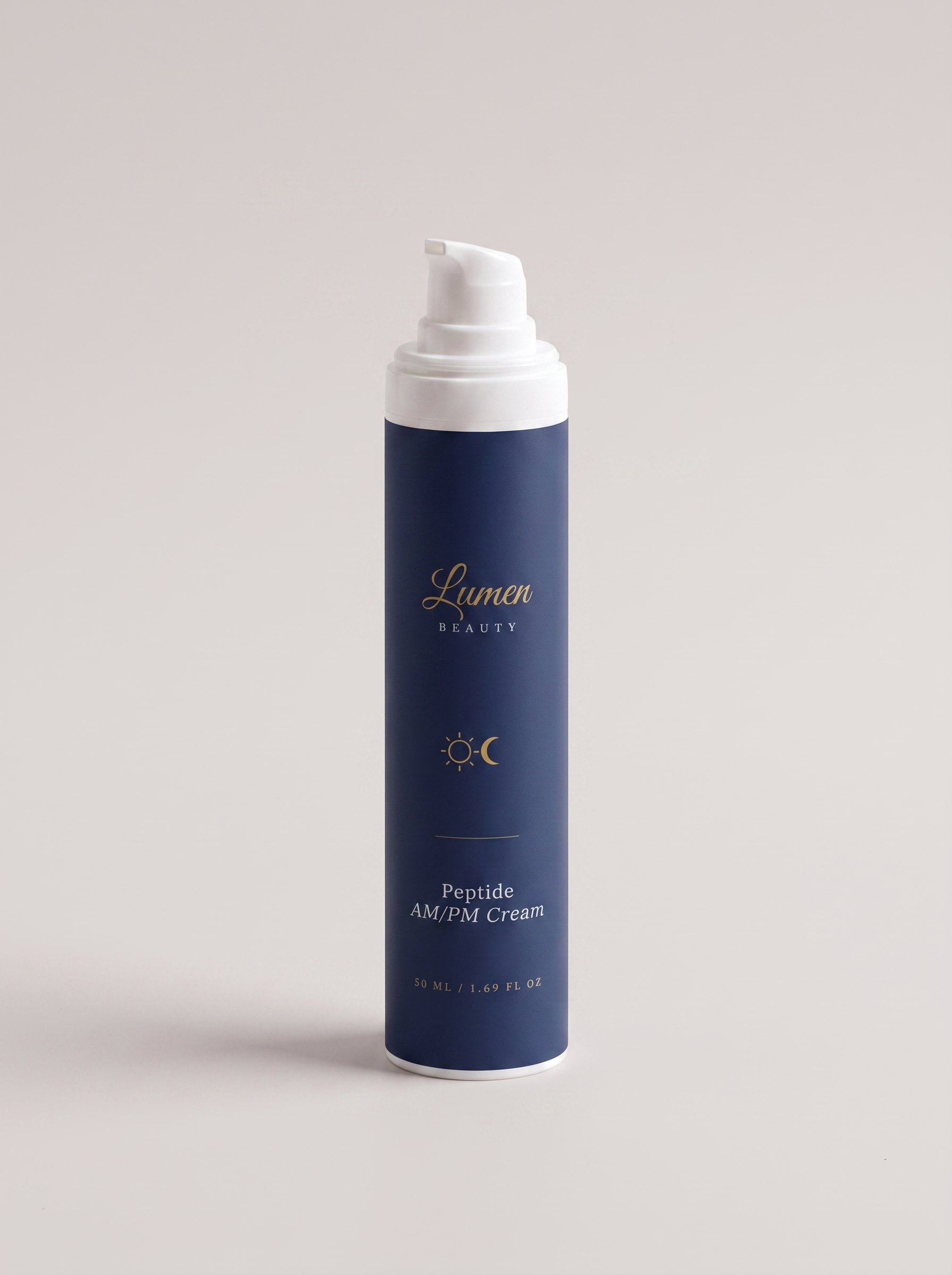 Lumen Beauty Peptide AM/PM Cream angled view